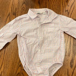 Janie and Jack 18-24 button down bodysuit